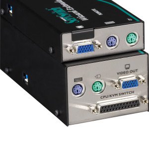 Black Box ACU5114A KVM Extender, VGA, PS/2, RS232, Dual-Access, CATx